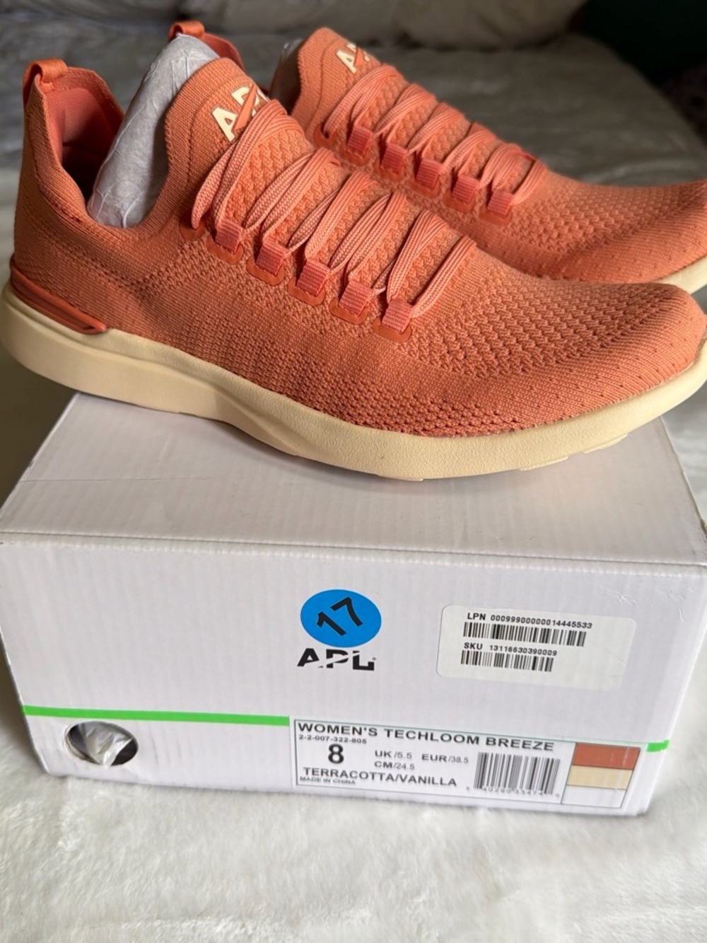 APL Women's Techloom Breeze Sneakers - Terracotta/Vanilla